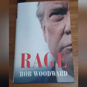 Rage by Bob Woodward Hardcover Book Donald Trump Presidency
